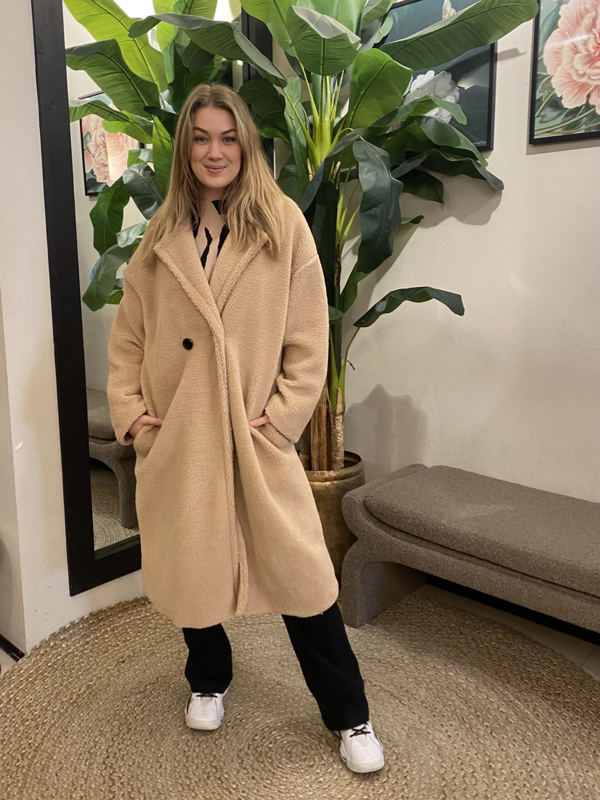 Beige 2025 teddy coat